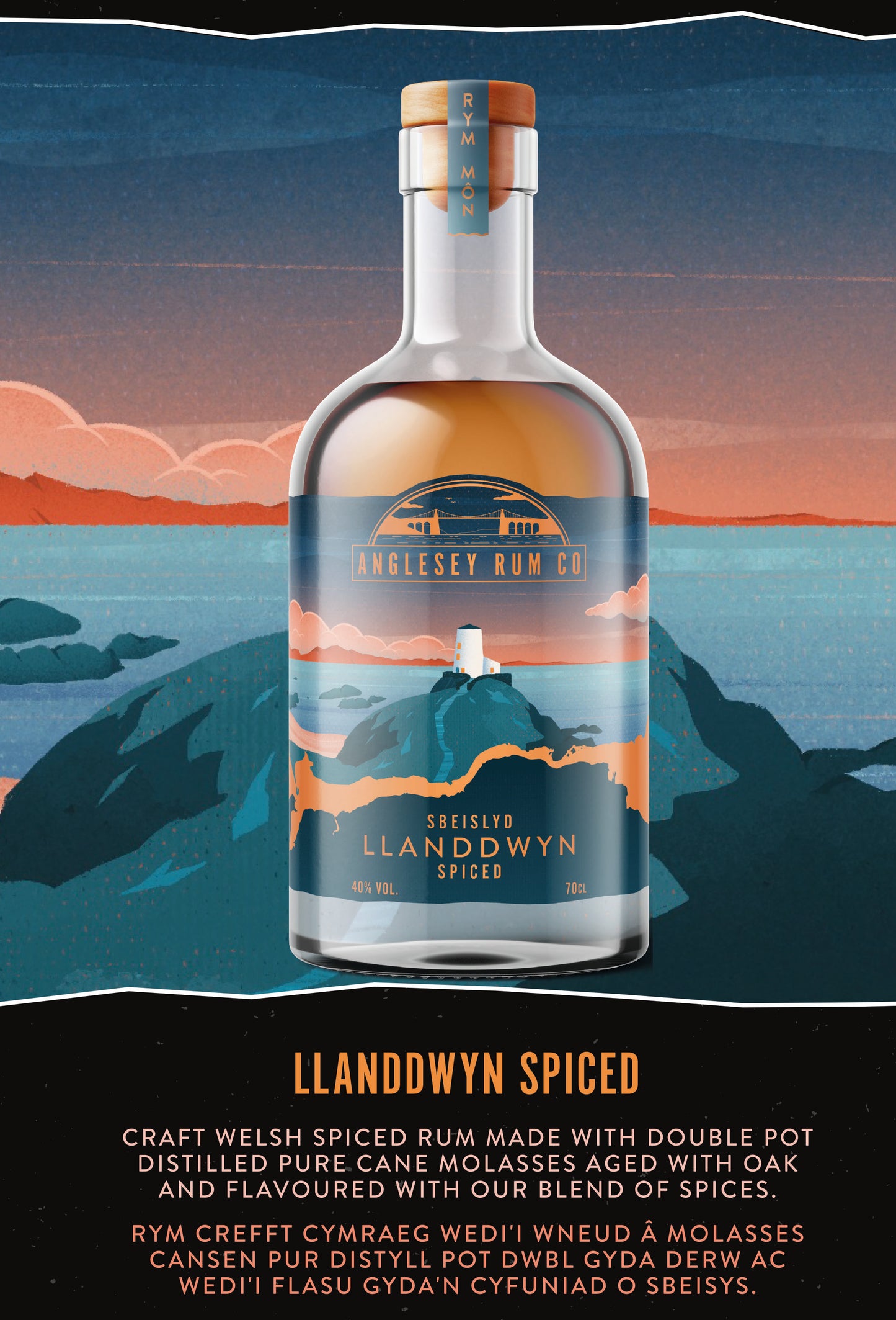 Llanddwyn Spiced Rum