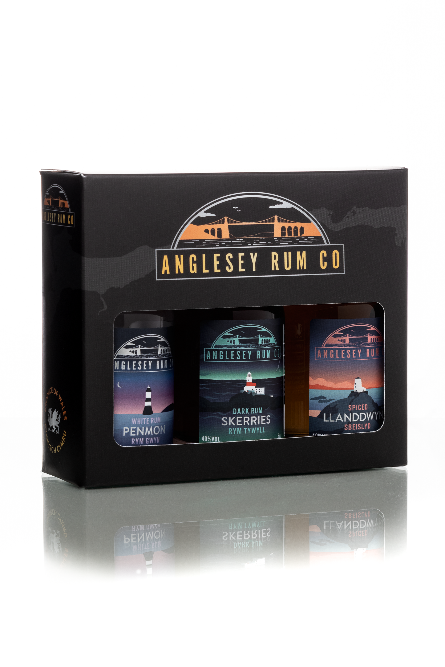 Anglesey Rum Co - Craft Welsh Rum Gift Pack - The Spirit of Wales